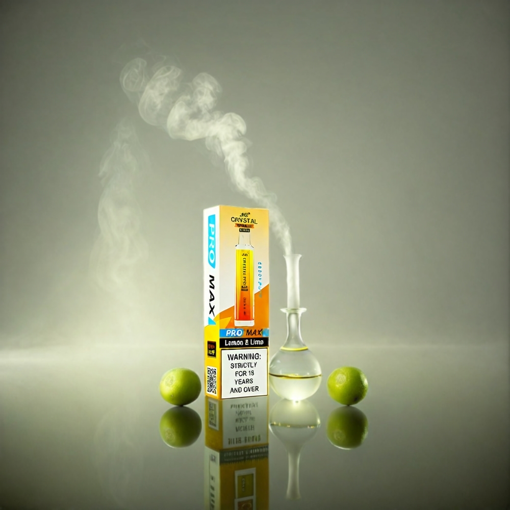 Italia Ingrosso Jnr Crystal Pro Max 5000 Puffs Vape Limone & Lime 5000 Puffs, Batteria 1400mAh, Coil Mesh 1.0ohm