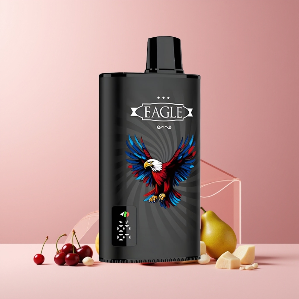 JNR EAGLE Smart 23000 Puff Italia Ingrosso Disposable Vape Ciliegia Cola con Schermo Digitale, 1.0ohm Mesh, 750mAh