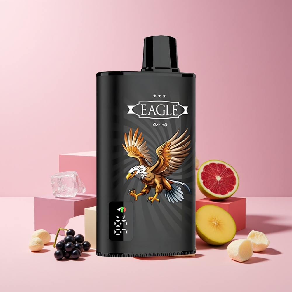 JNR EAGLE Smart 23000 Puff Italia ingrosso E-Liquido 25ml Digital Screen Blackcurrant Mango Ghiaccio
