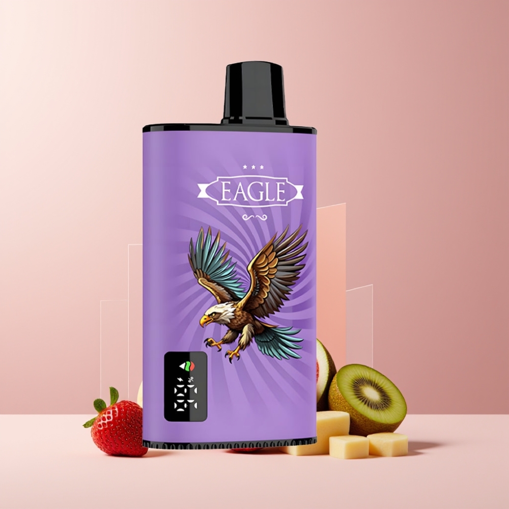 JNR EAGLE Smart Italia ingrosso 23000 Puff Schermo Digitale Fragola Kiwi 25ml 2%