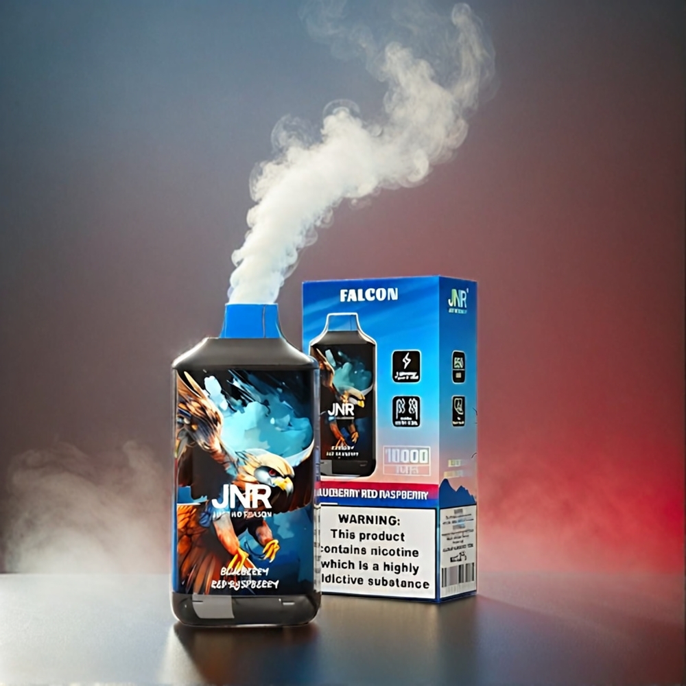 JNR Falcon 16000 Puffs Italia Ingrosso - Mirtillo Rosso Lampone - 850 mAh Batteria - 22ml E-liquido - Bobina a doppia maglia