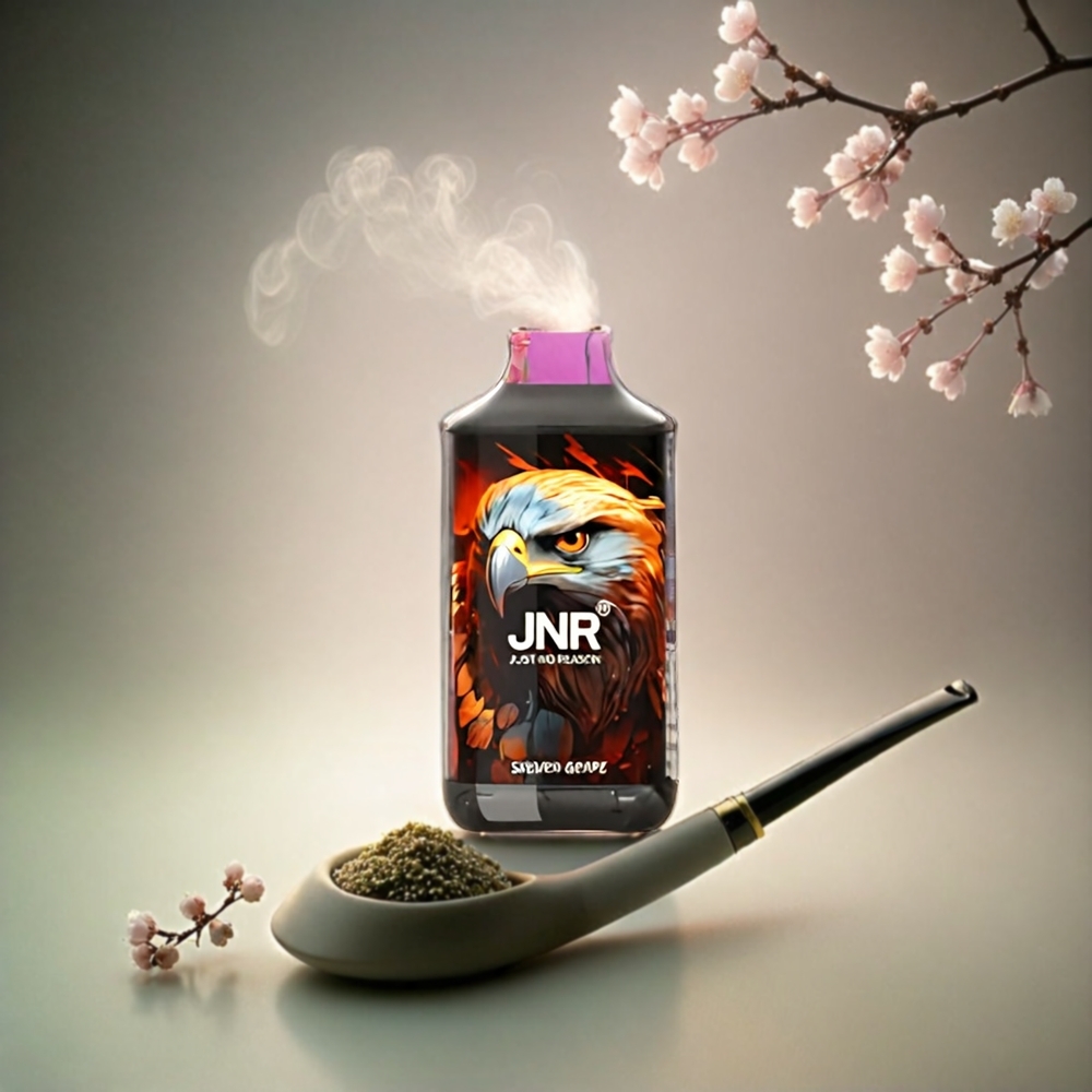 JNR Falcon 16000 Puffs Italia Ingrosso Sakura Uva - 850mAh, 22ml, Bobina a doppia maglia, Tipo C e Lightning, Display LED intelligente