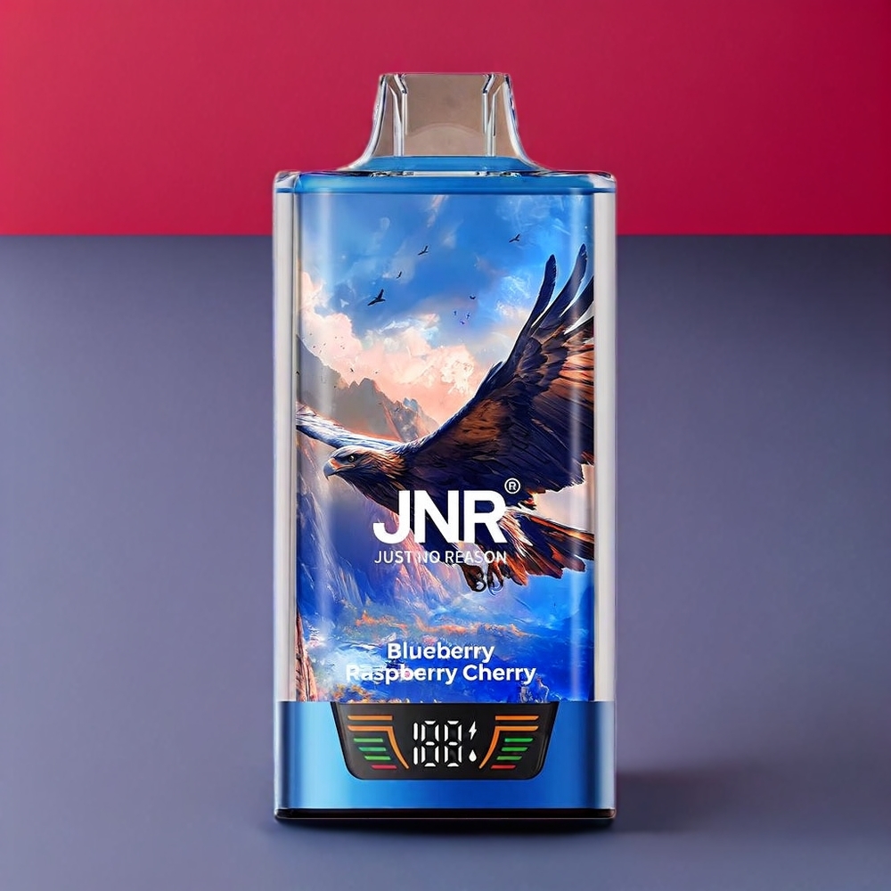 JNR Falcon Pro 28000 Puff Italia Ingrosso - Mirtillo Lampogna Ciliegia, 30ml E-liquid, Schermo Intelligente, Batteria 950mAh