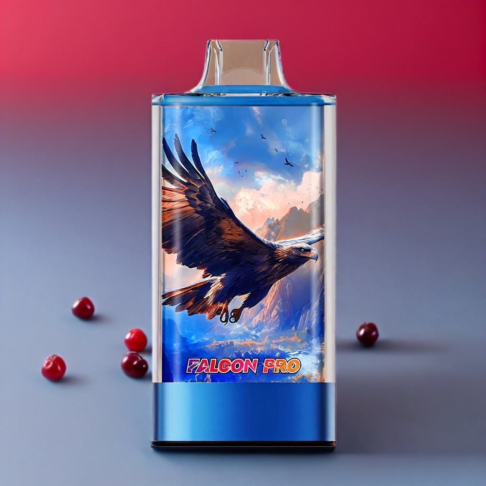 JNR Falcon Pro 28000 Puff Italia Ingrosso - Mirtillo Lampogna Ciliegia, 30ml E-liquid, Schermo Intelligente, Batteria 950mAh
