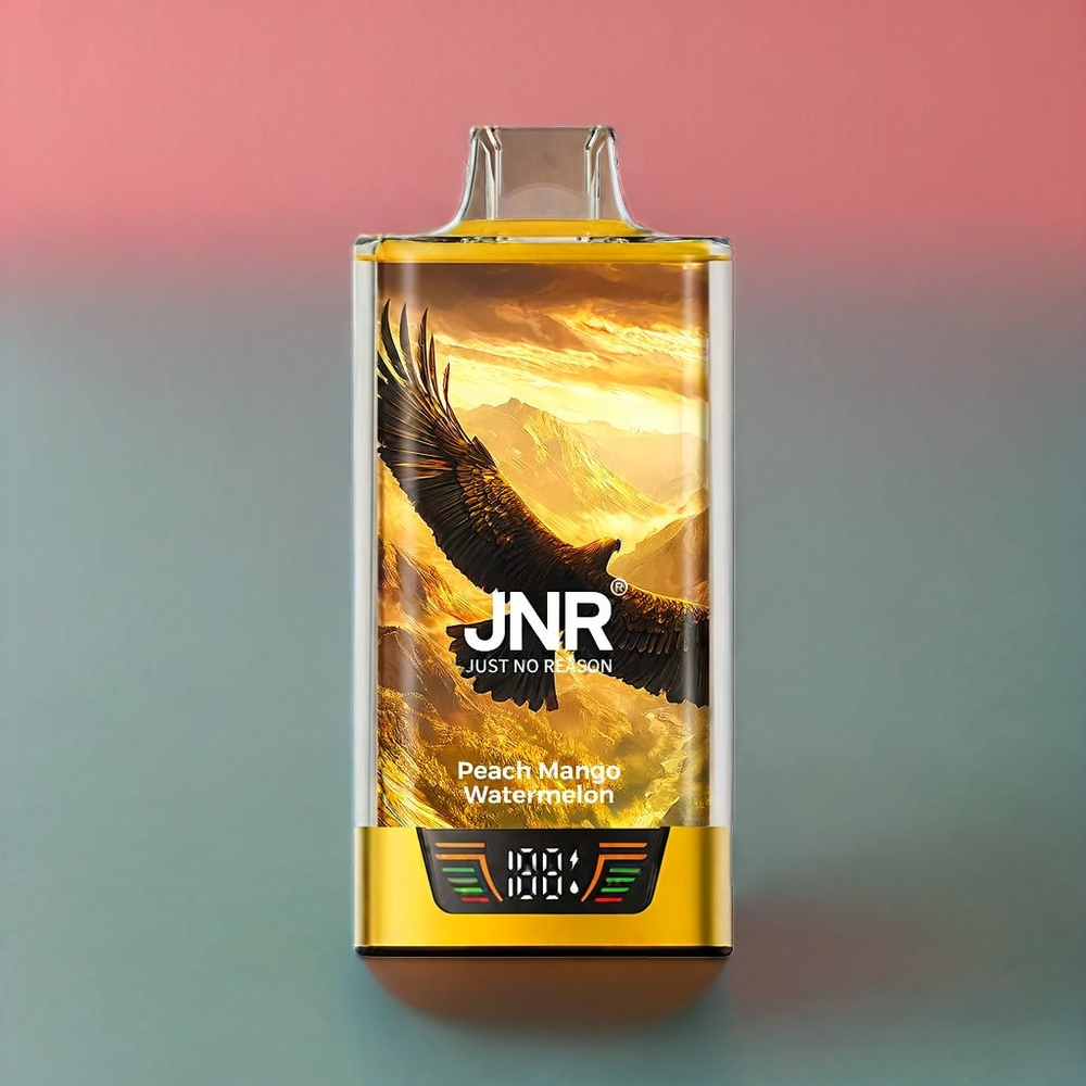 JNR Falcon Pro 28000 Puff Pesca Mango Anguria con Smart Screen, Dual Bobina a maglie, e Batteria 950 mAh - Italia Ingrosso