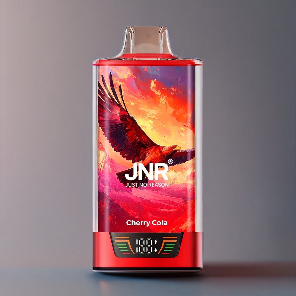JNR Falcon Pro 28000 Puffs Coca Cola Ciliegia Italia Ingrosso con Schermo Intelligente, Dual Bobina a maglie e Batteria 950 mAh