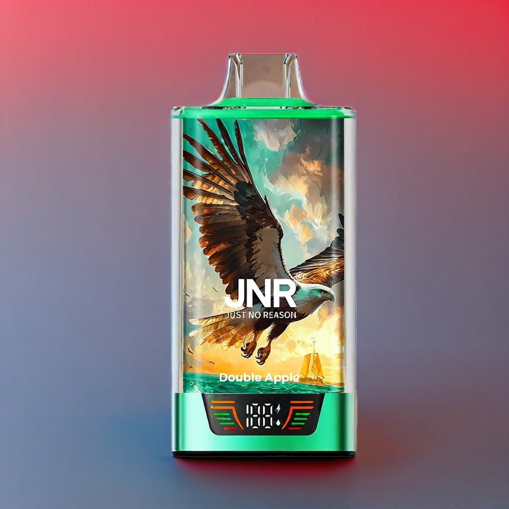 JNR Falcon Pro 28000 Puffs Mela Doppia Italia Ingrosso con Schermo Smart, Dual Bobina a maglie e Batteria da 950 mAh
