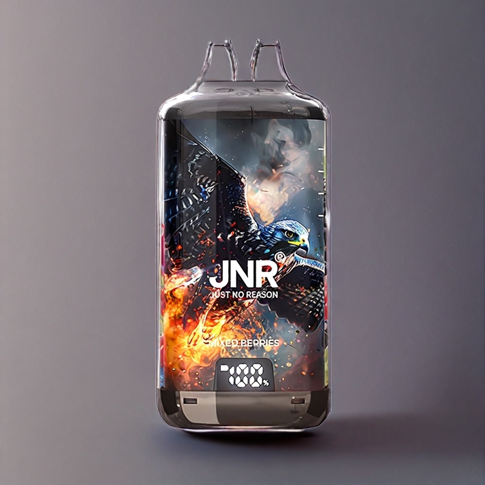 JNR Falcon X⁺ 28000 Puff Italia Ingrosso - Bacche Miste, Ricaricabile, Schermo Batteria, 2 10ml E-Liquid, 950mAh, Tipo-C