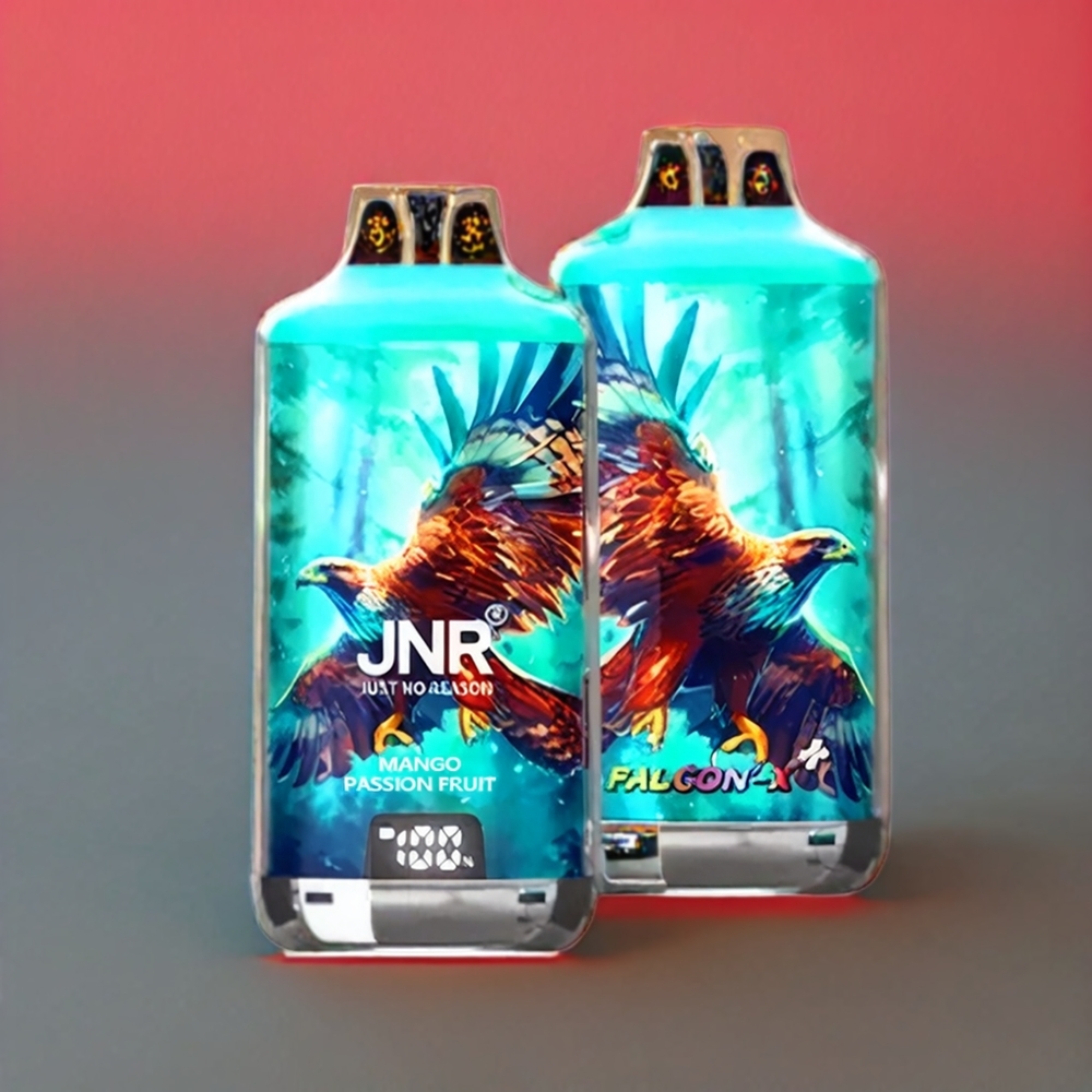 JNR Falcon X⁺ 28000 Puff Mango Frutto della Passione con Italia ingrosso - Ricaricabile, Schermo Batteria, 2 10ml E-liquid, 950mAh, Tipo-C