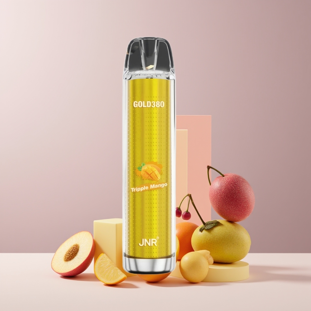 JNR Glod380 6000 Puff Disposable Vape Triplo Mango Italia Ingrosso - 1500mAh, 13ml, 0/2/5% Nic