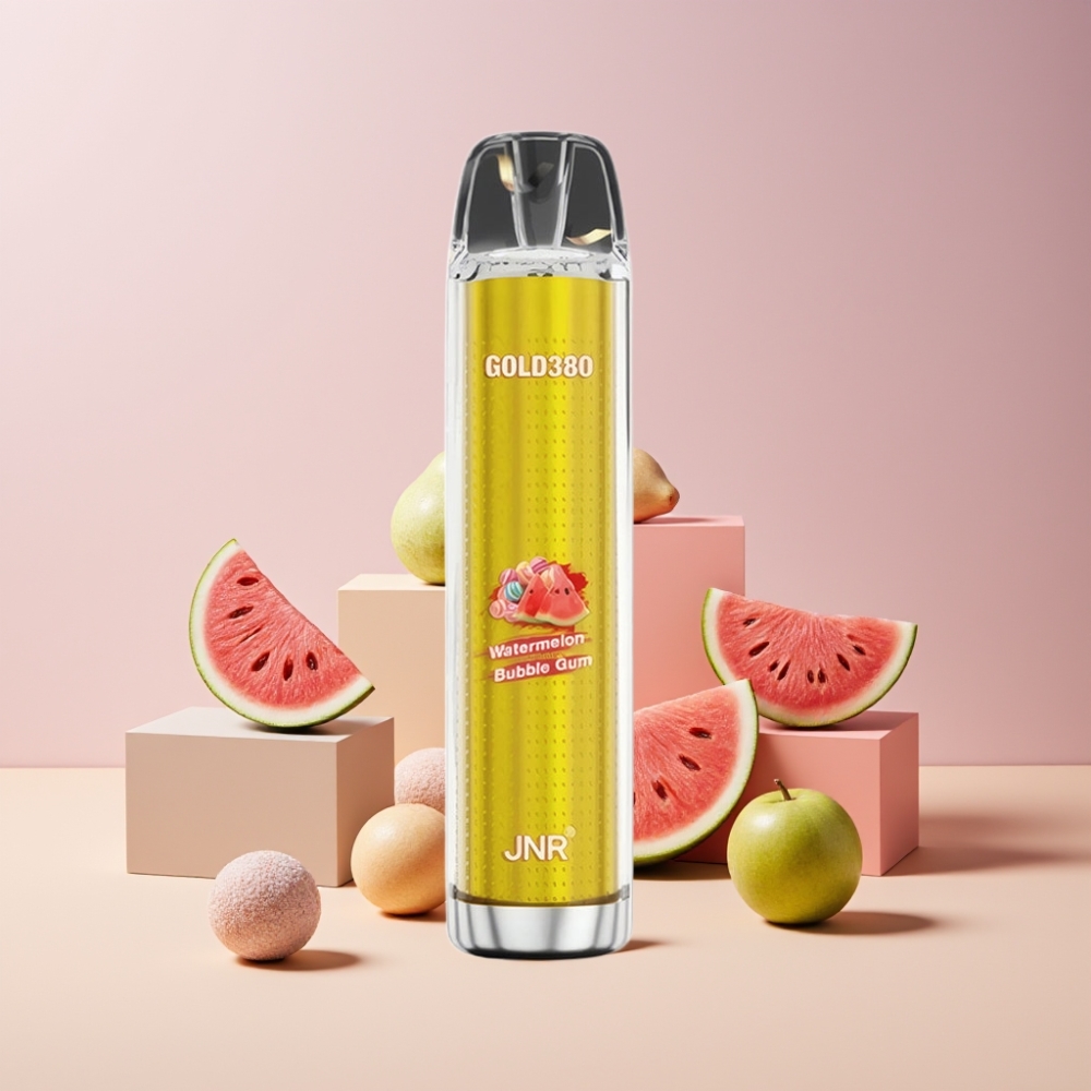 JNR Glod380 6000 Puff Italia Ingrosso Disposable Vape Anguria Bubble Gum 1500mAh 13ml