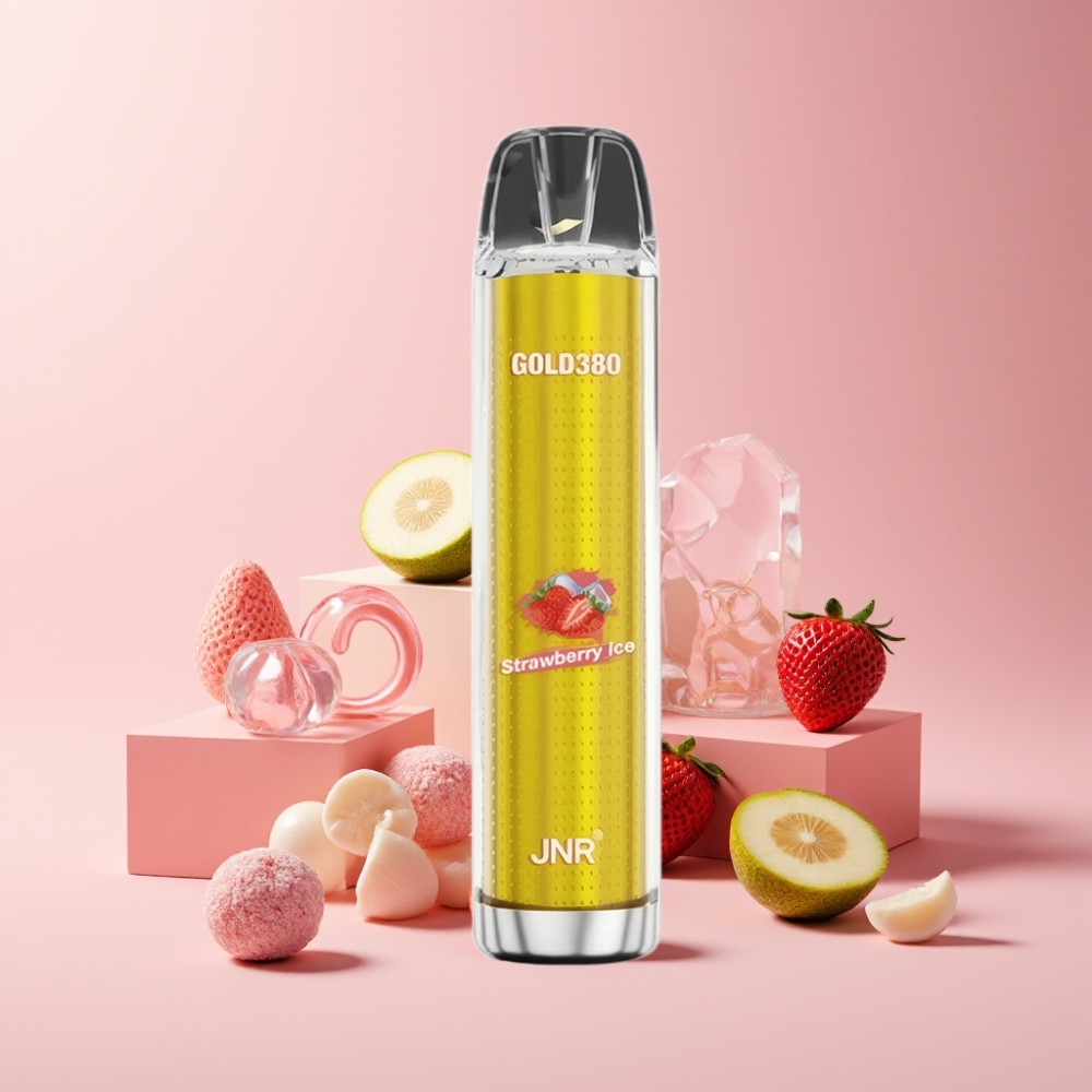 JNR Glod380 6000 Puff Italia Ingrosso Disposable Vape Fragola Ghiaccio 1500mAh 13ml