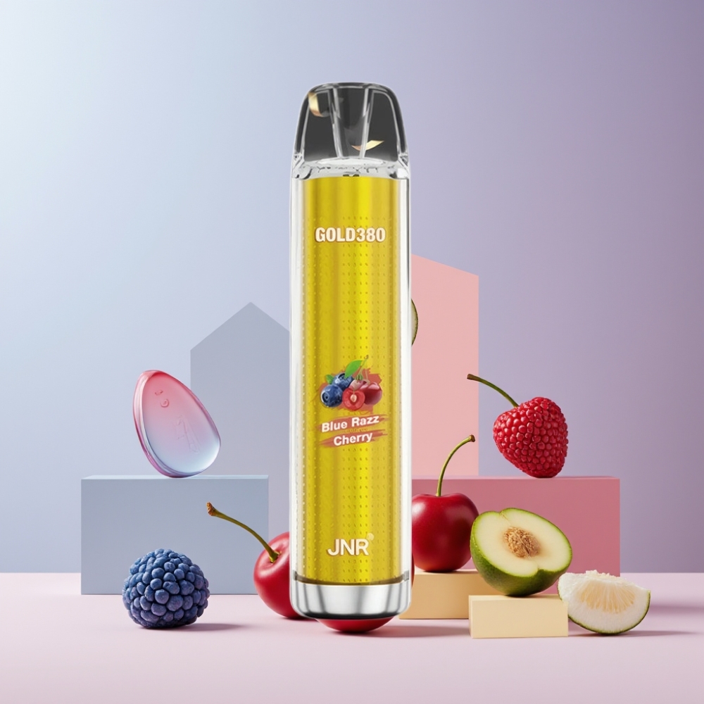 JNR Glod380 6000 Puff Italia ingrosso Disposable Vape Mirtillo Ciliegia 1500mAh 13ml