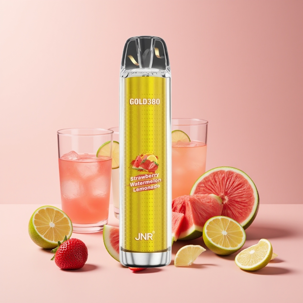 JNR Glod380 Italia Ingrosso 6000 Puff Disposable Vape Fragola Anguria Lemonade 1500mAh 13ml Mesh 1.0ohm