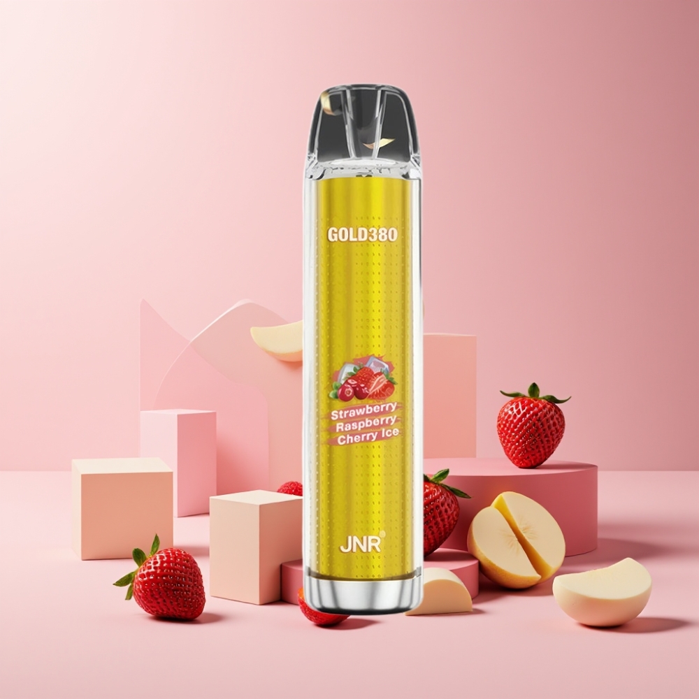 JNR Glod380 Italia Ingrosso 6000 Puff Fragola Lampone 13ml 1500mAh Mesh 1.0ohm