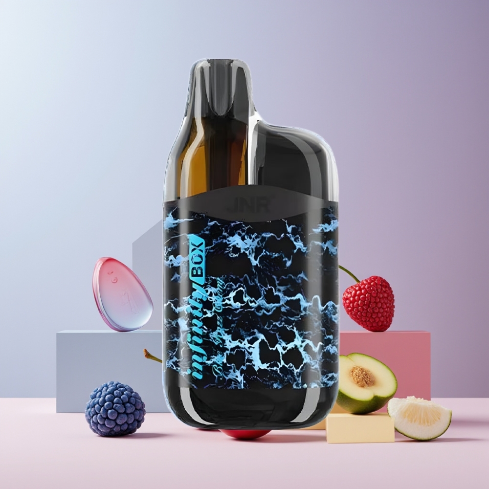 JNR Infinity Box 10700 Puff Italia Ingrosso Disposable Vape Mirtillo Ciliegia - 2200mAh, 15ml, 2% Nicotina