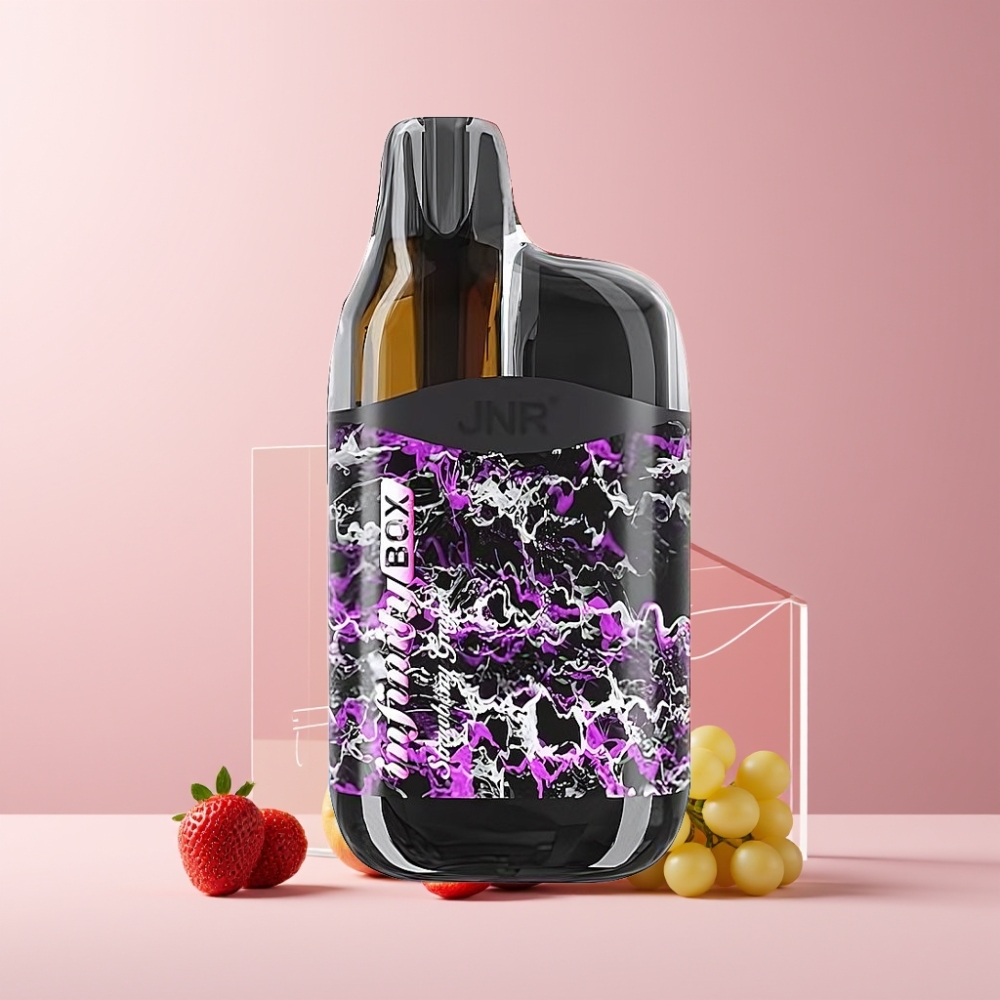 JNR Infinity Box Italia Ingrosso 10700 Puff Disposable Vape Fragola Uva 2200mAh 15ml 2%