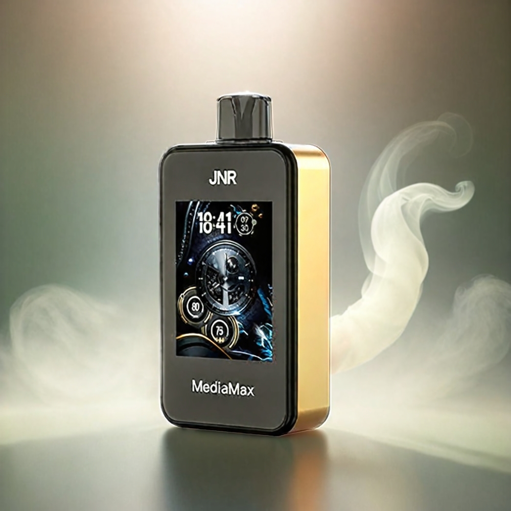 JNR MediaMax 40000 Puffs Italia Ingrosso - Pesca Mango Anguria con Display HD 2.4", Batteria 1000mAh, Bobina a doppia maglia e Ricarica Type-C