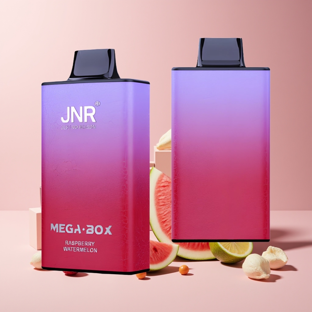 JNR Mega Box 25000 Puff Disposable Vape Lampone Anguria Italia Ingrosso - 30ml, 850mAh, Tipo-C
