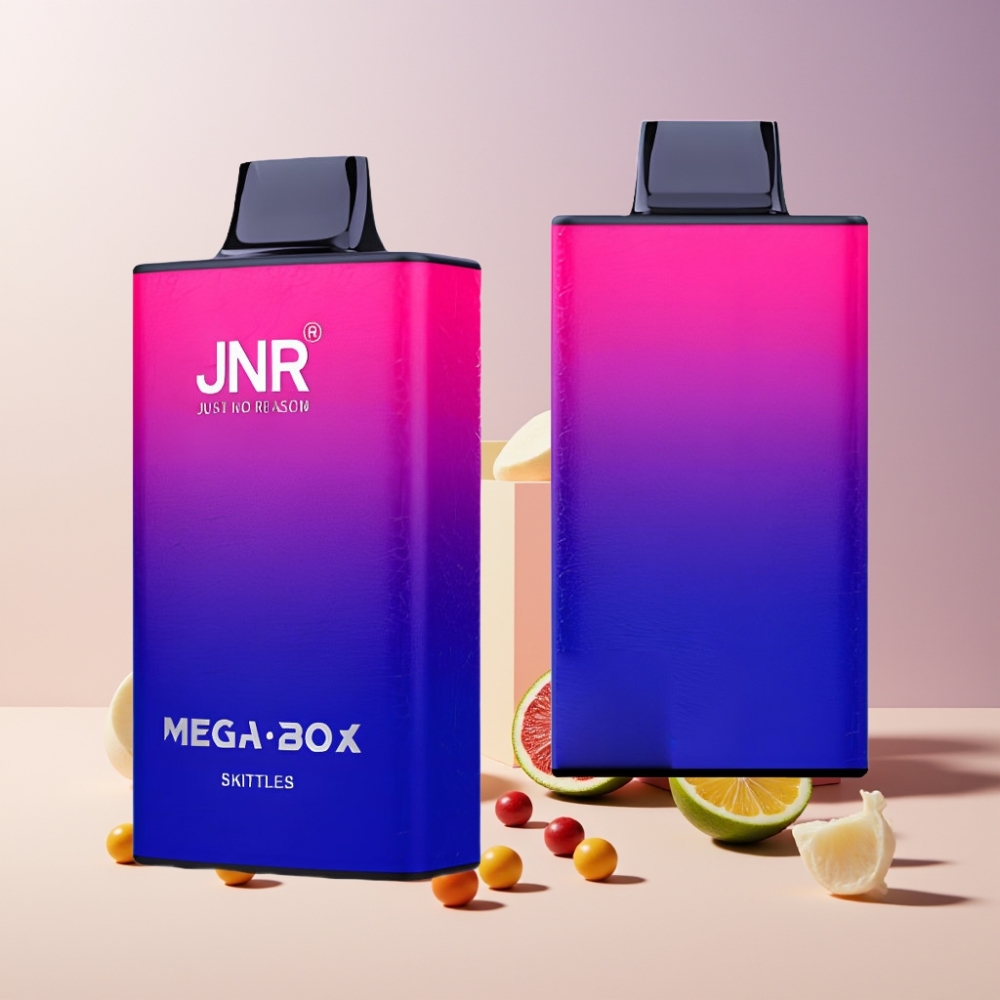 JNR Mega Box 25000 Puff Disposable Vape Skittles Italia Ingrosso - 30ml, 850mAh, Dual Mesh