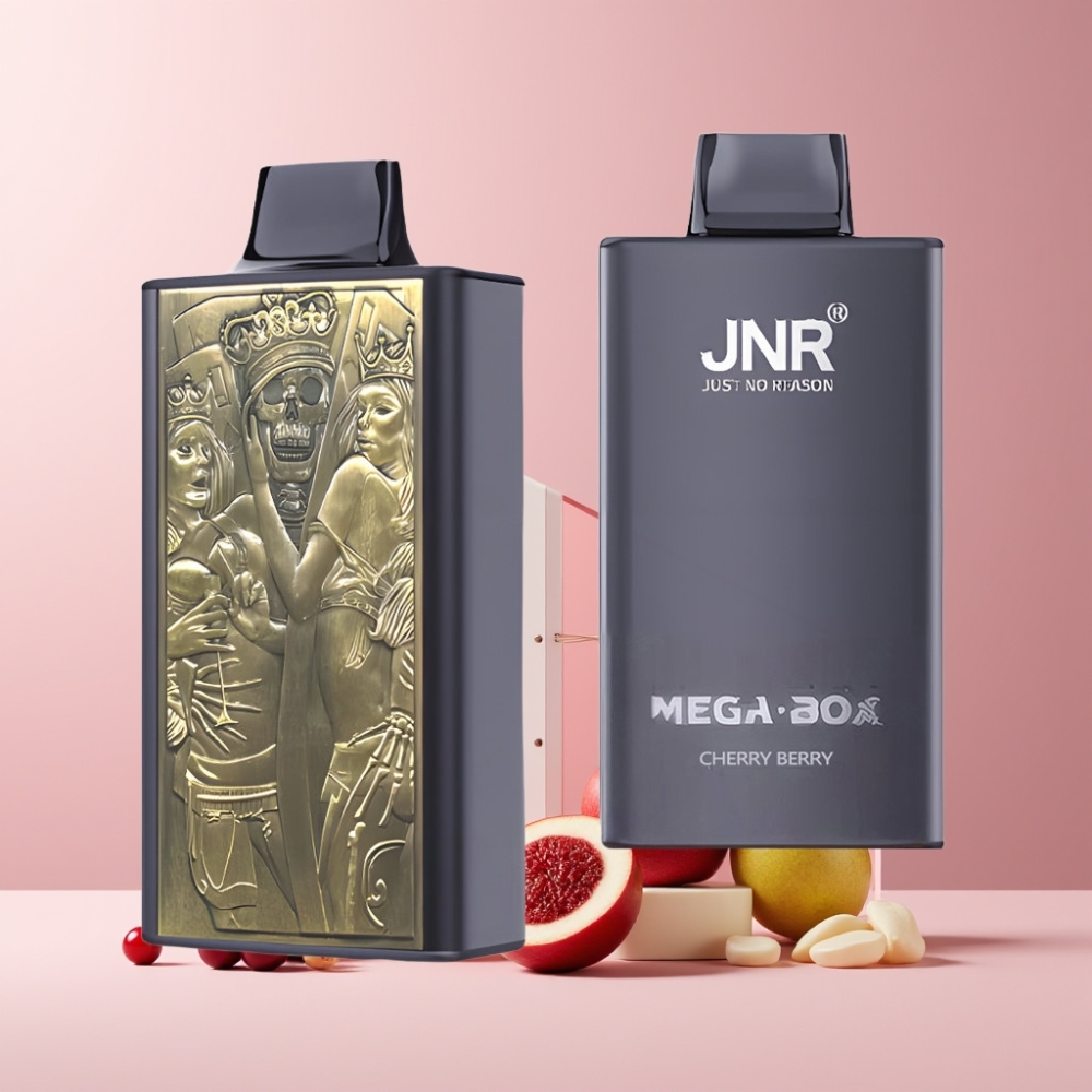 JNR Mega Box 25000 Puff Italia Ingrosso Disposable Vape Ciliegia Frutti di Bosco 30ml 850mAh Dual Mesh