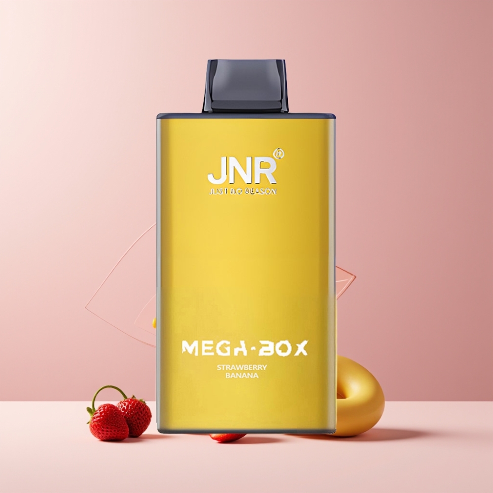 JNR Mega Box 25000 Puff Italia Ingrosso Disposable Vape Fragola Banana 30ml 850mAh Dual Mesh