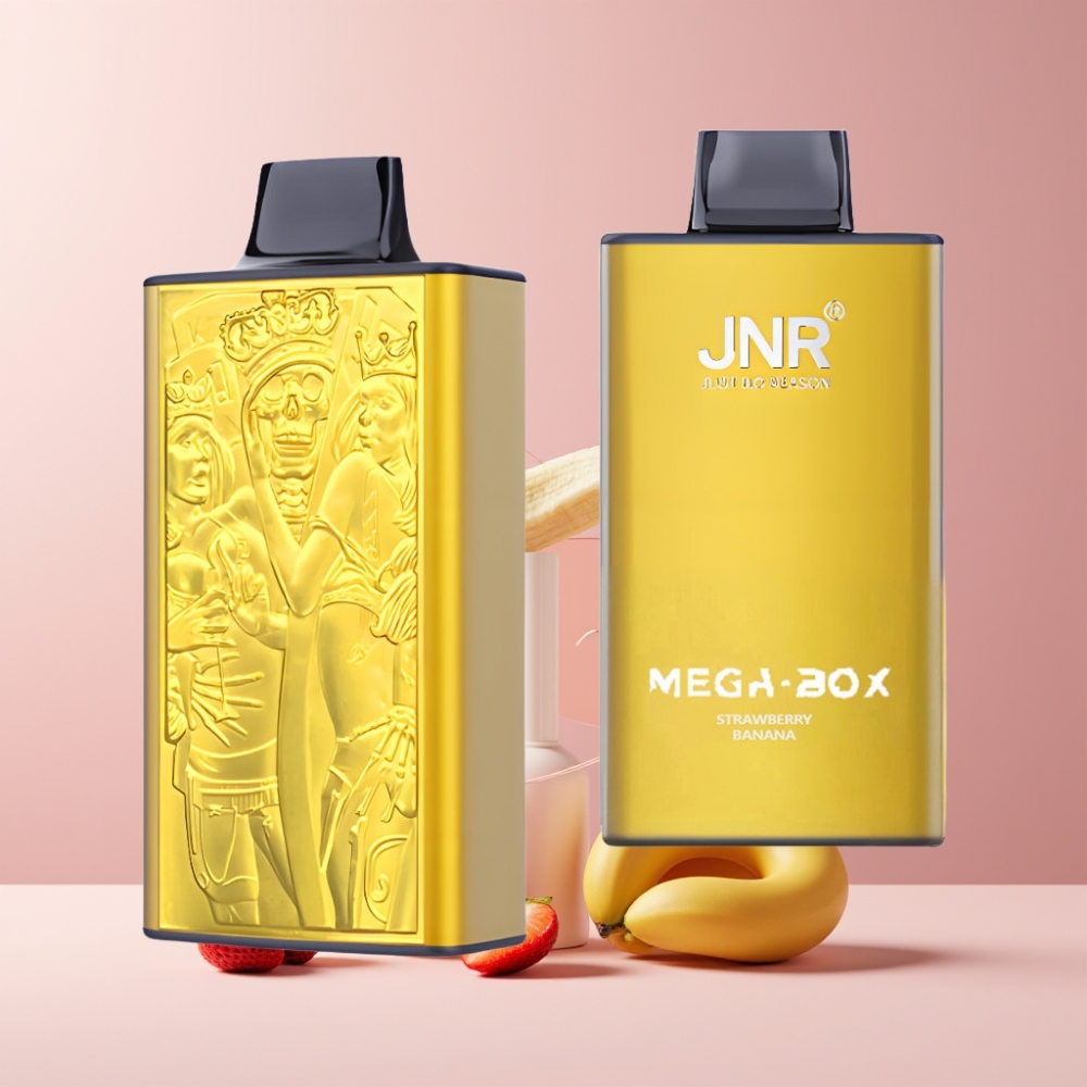 JNR Mega Box 25000 Puff Italia Ingrosso Disposable Vape Fragola Banana 30ml 850mAh Dual Mesh
