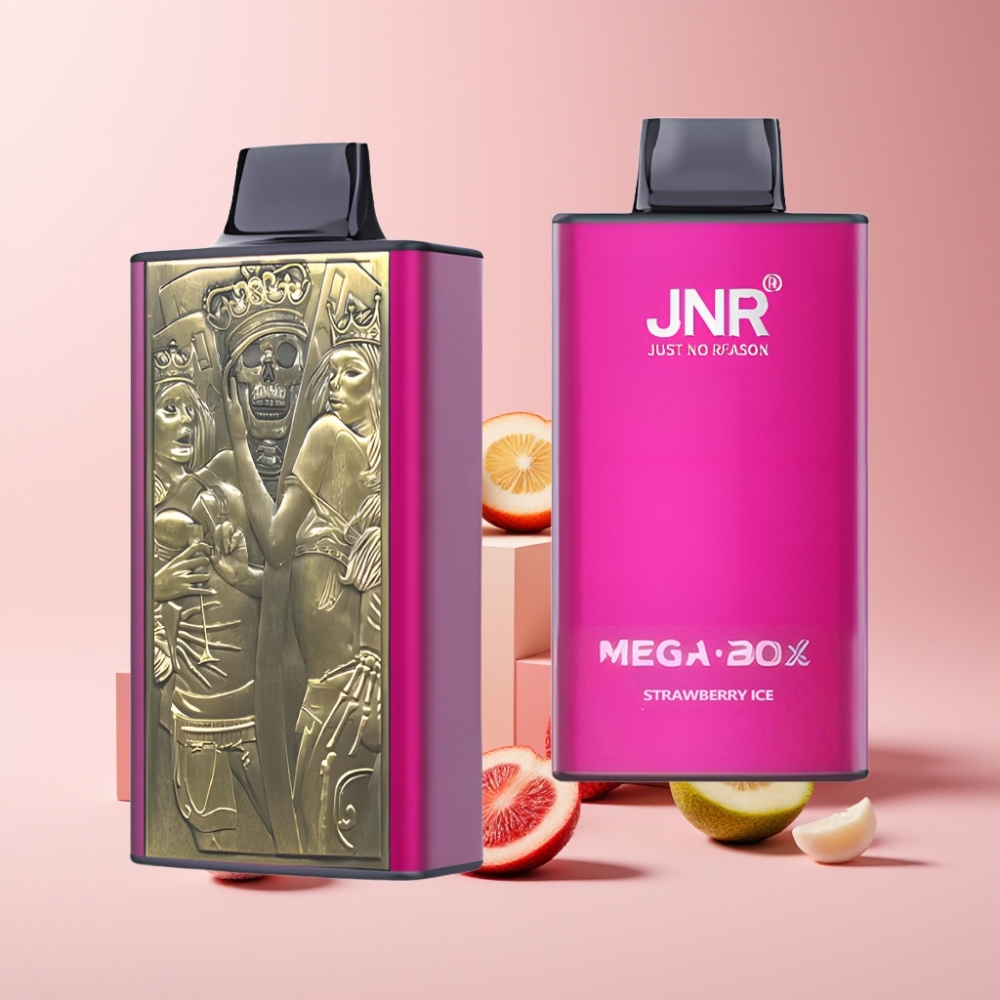 JNR Mega Box 25000 Puff Italia Ingrosso Disposable Vape Fragola Ghiaccio 30ml 850mAh