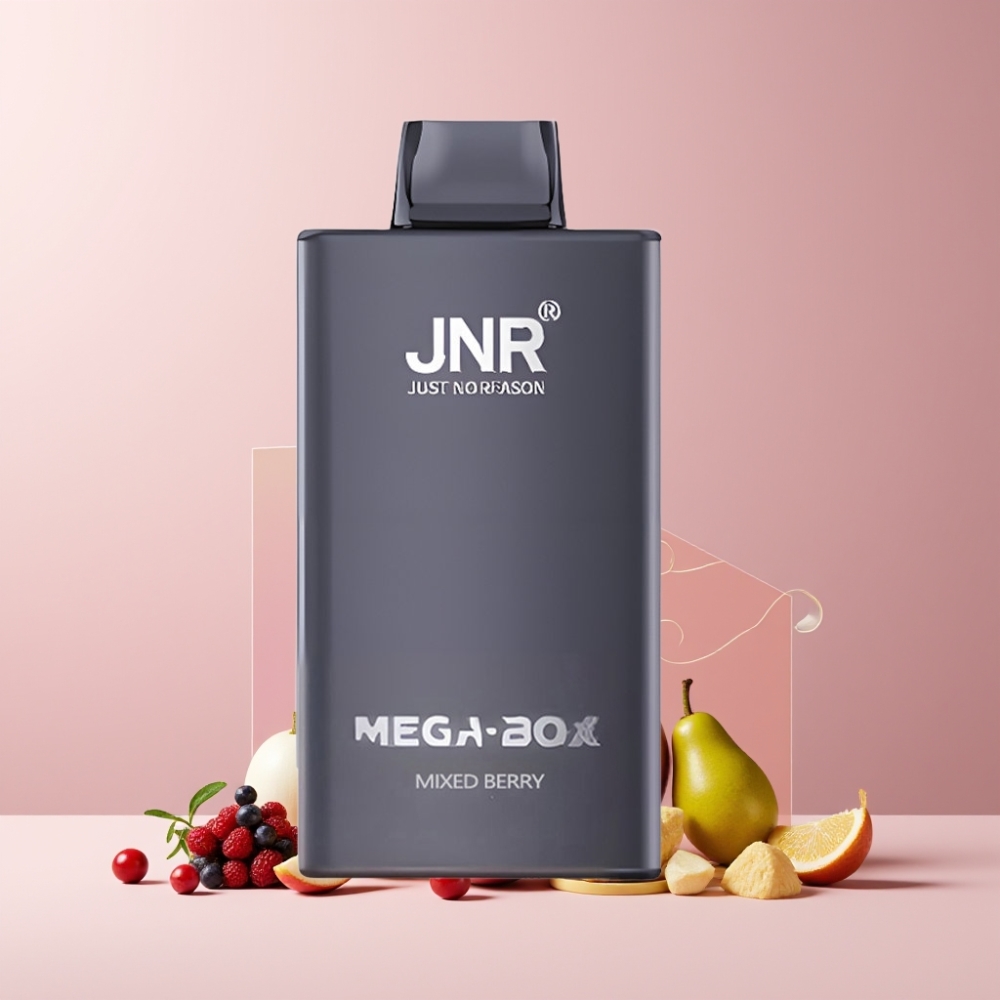 JNR Mega Box 25000 Puff Italia Ingrosso Disposable Vape Misto di Frutti di Bosco 30ml 850mAh Dual Mesh