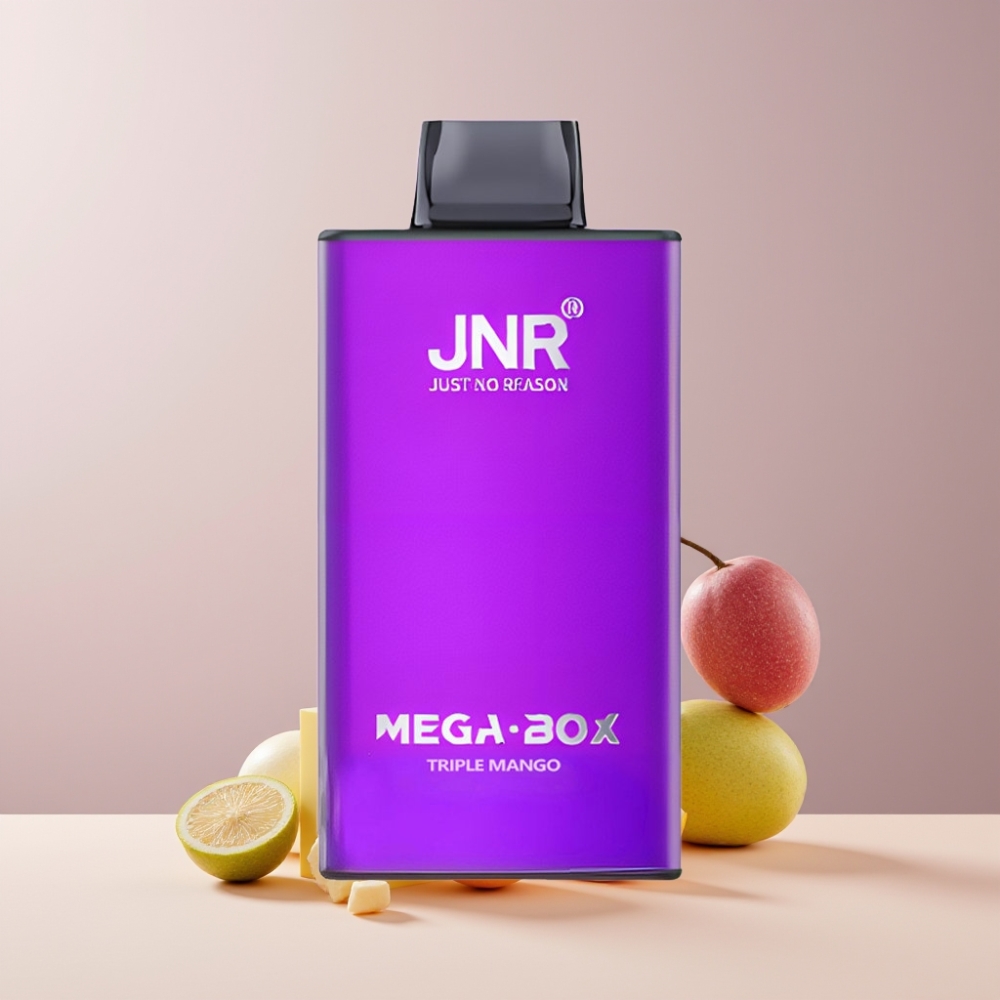 JNR Mega Box 25000 Puff Italia Ingrosso Disposable Vape Triplo Mango 30ml 850mAh