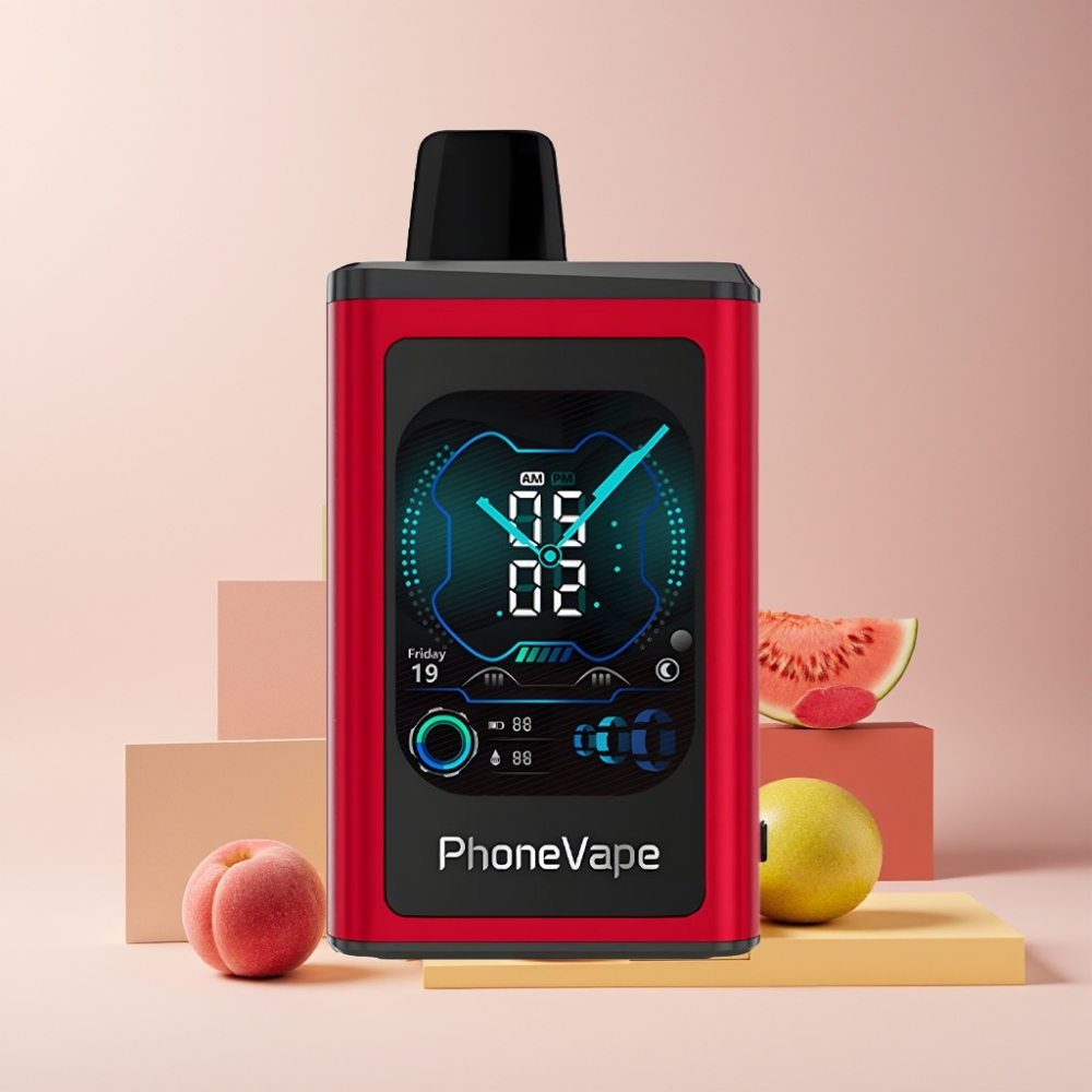 JNR PhoneVape 30000 puff Italia ingrosso Ricaricabile Tipo-C Pesca Mango Anguria Turbo Modalità Aria Regolabile