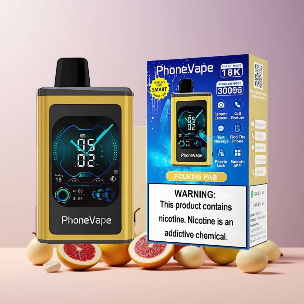 JNR PhoneVape 30000 puff Italia ingrosso – Ricaricabile USB-C, Turbo Mode, Schermo Completo, Controllo App