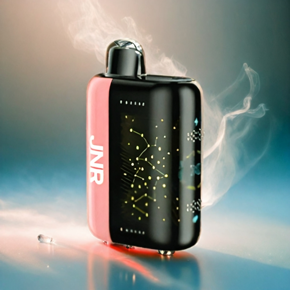 Italia Ingrosso JNR Plus-X 26000 Puffs Vape Anguria Ghiacciata con Schermo 3D Curvo, Ricarica Rapida Type-C, Bobina a doppia maglia, 28ml, 850mAh, 2% Nicotina