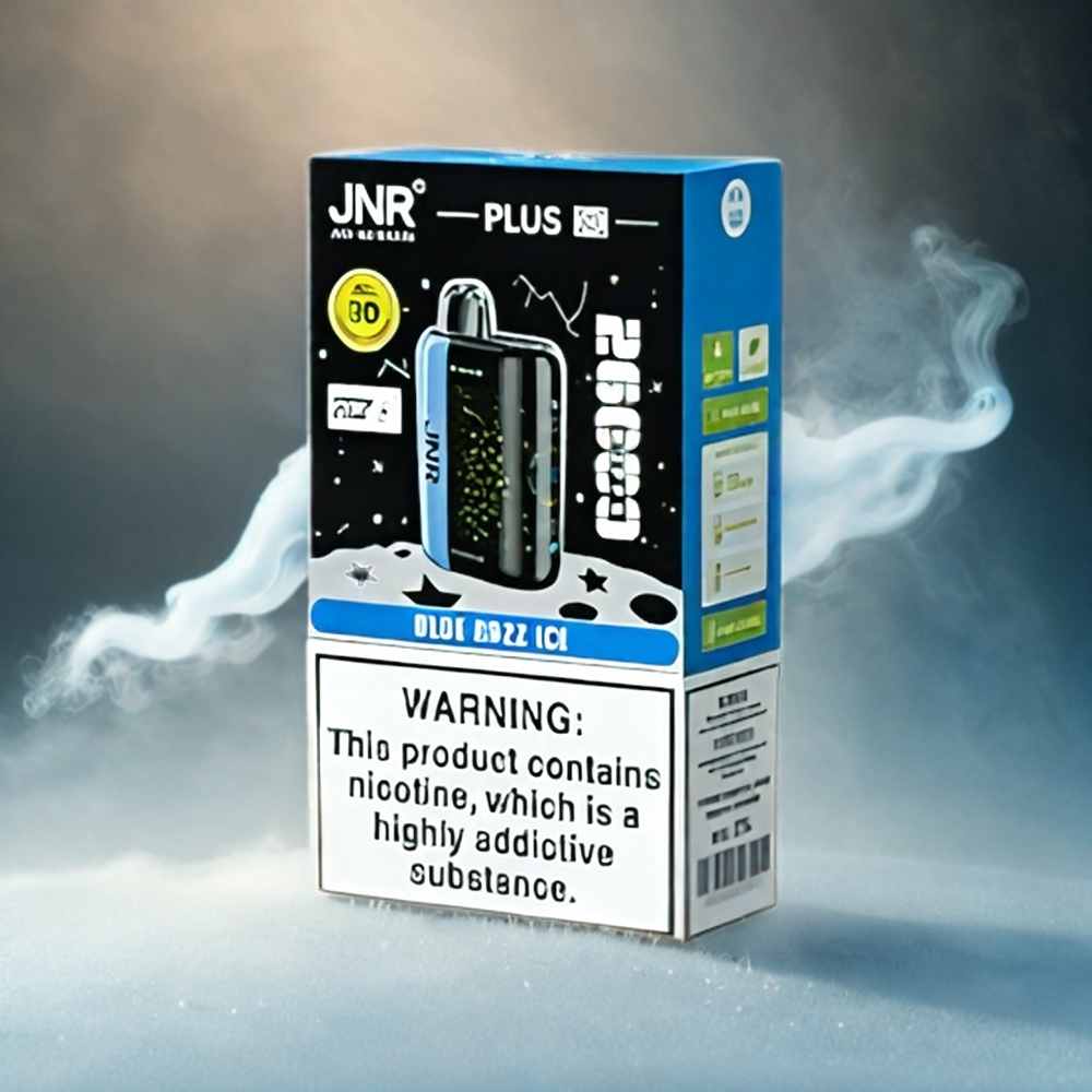 Italia Ingrosso JNR Plus-X 26000 Puffs Vape Blue Razz Ice con 850 mAh e ricarica Type-C