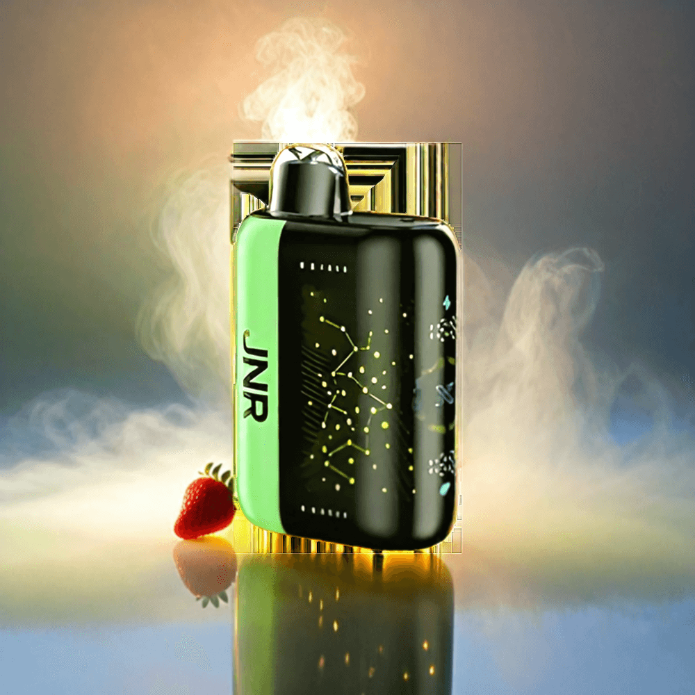 Italia Ingrosso JNR Plus-X 26000 Puffs Vape Fragola Kiwi con Schermo 3D Curvo, Tipo-C Ricarica Rapida, Bobina a doppia maglia, 28ml, 850 mAh