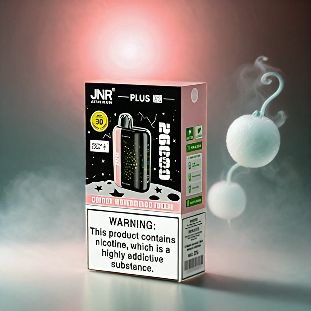 JNR Plus-X 26000 Puffs Italia Ingrosso - Ciliegia Anguria Ghiacciata, 850mAh, Bobina a doppia maglia, Type-C Ricarica Rapida