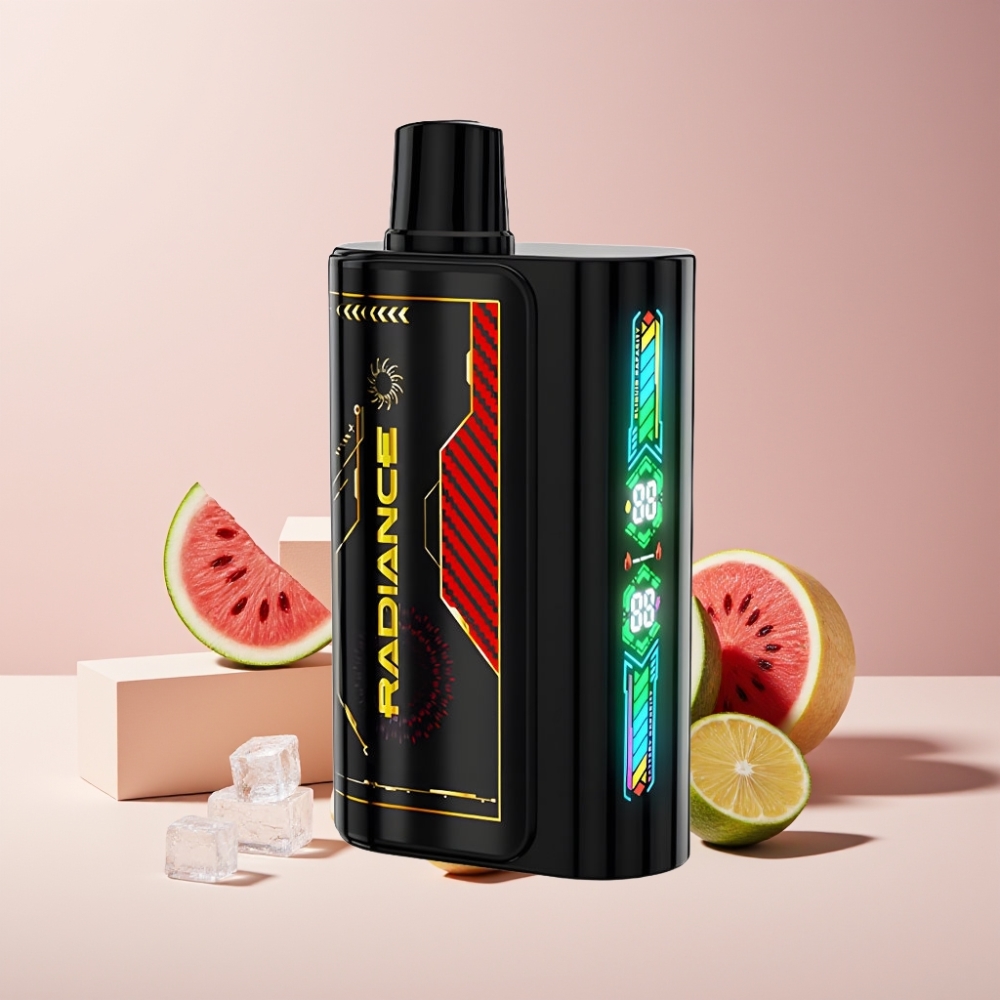 JNR Radiance 31000 Puff Italia Ingrosso Disposable Vape Anguria Ghiaccio 28ml Dual Mesh 950mAh