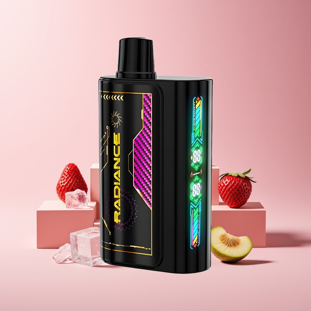 JNR Radiance 31000 Puff Italia Ingrosso Disposable Vape Fragola Ghiaccio 28ml Dual Mesh 950mAh