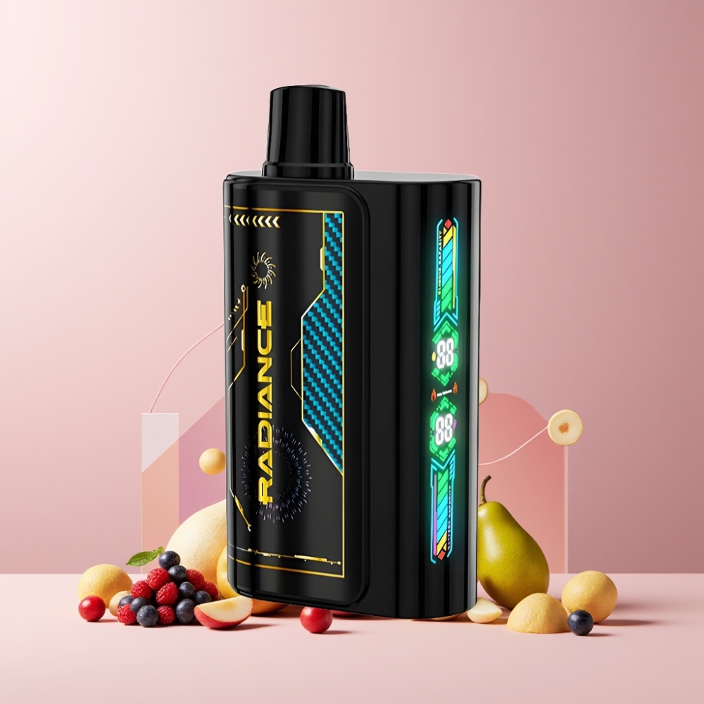 JNR Radiance 31000 Puff Italia Ingrosso Disposable Vape Misto di Bacche 28ml Dual Mesh 950mAh Type-C