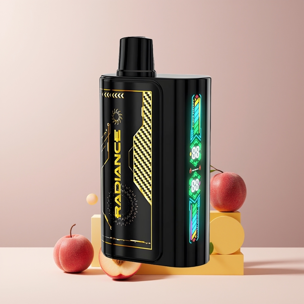 JNR Radiance Italia Ingrosso 31000 Puff Disposable Vape Pesca Mango Ananas 28ml Dual Mesh