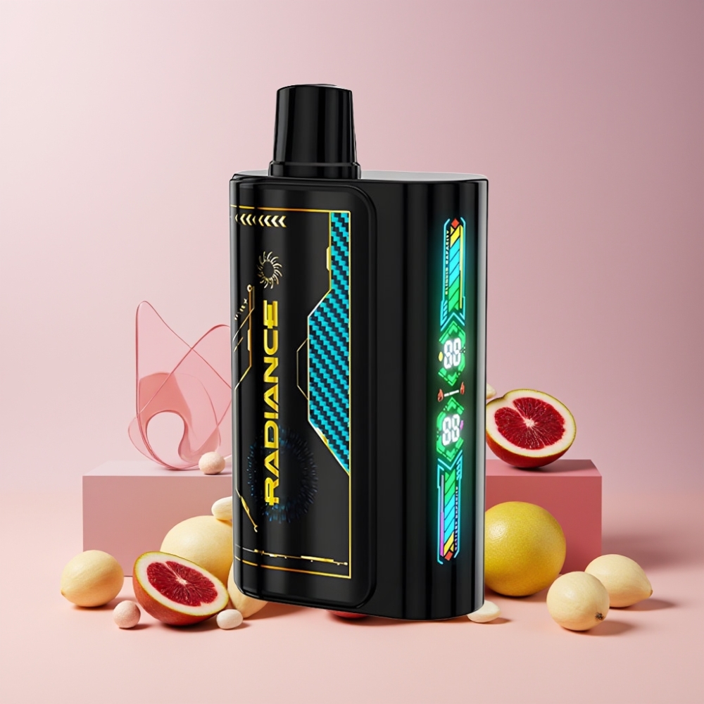 JNR Radiance Italia Ingrosso 31000 Puff Frizzante Ciliegia Cola: 28ml, Dual Mesh, Ricaricabile