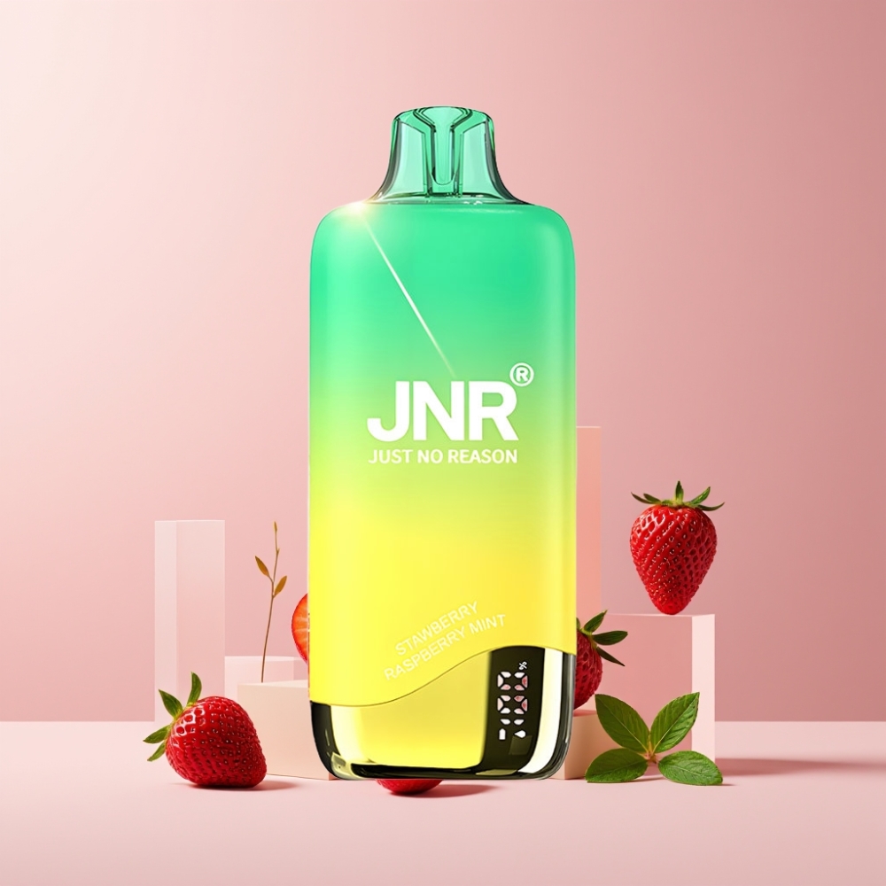 JNR Rainbow 10500 Puff Disposable Vape Fragola Lampone Menta Italia Ingrosso 18ml USB-C 5%