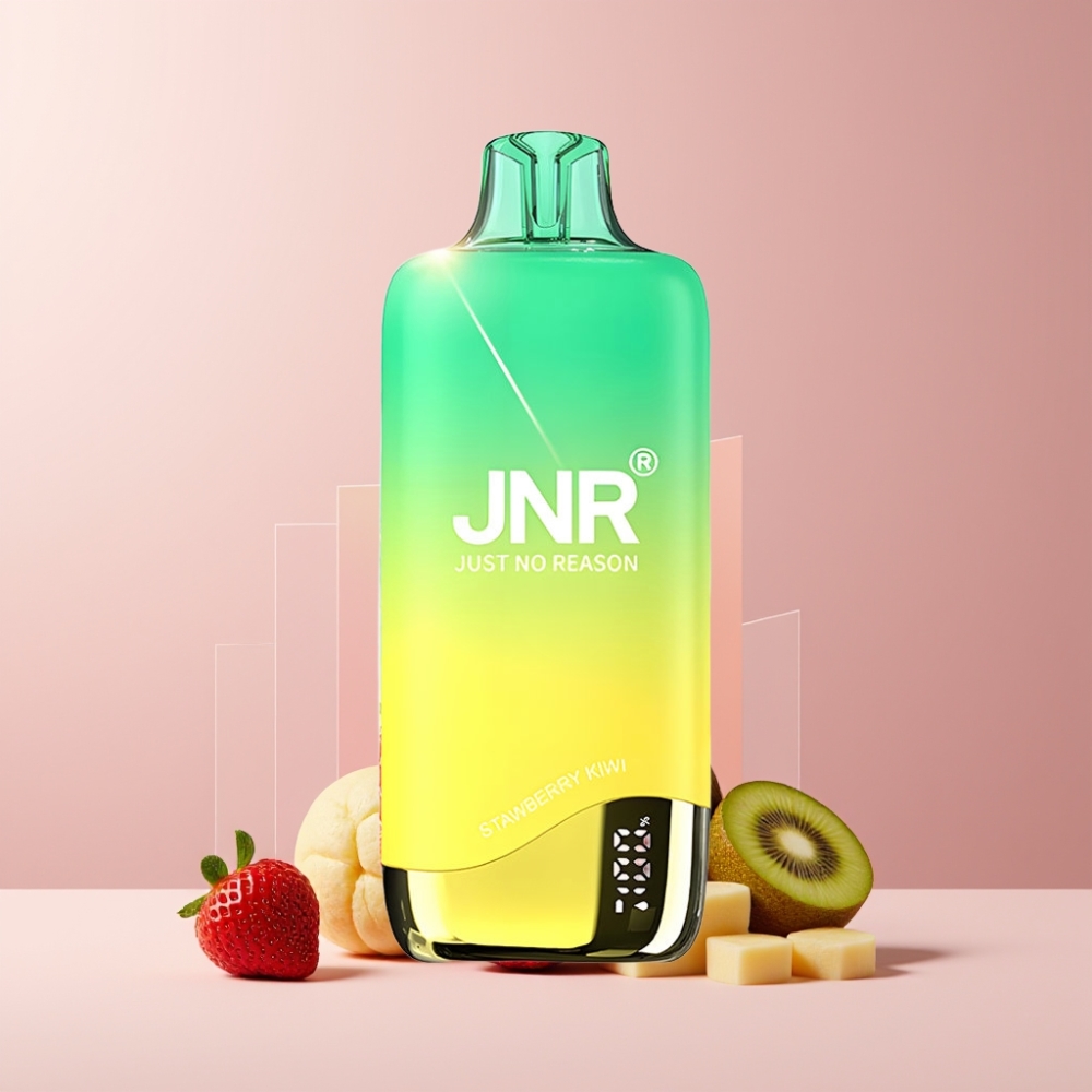 JNR Rainbow 10500 Puff Italia Ingrosso Disposable Vape 18ml Fragola Kiwi 600mAh USB-C