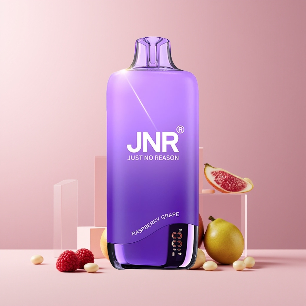JNR Rainbow 10500 Puff Italia Ingrosso Disposable Vape Lampone Uva, 18ml, 0.8ohm, USB-C, 600mAh