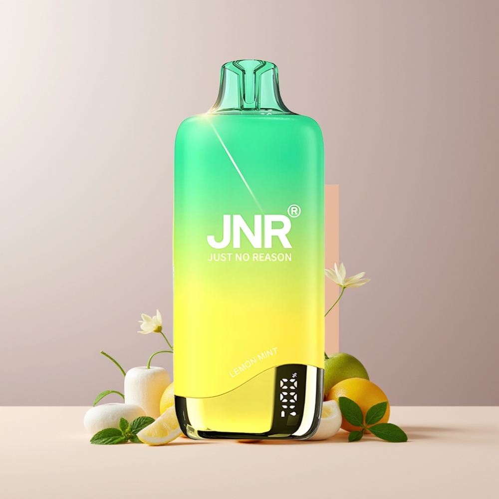 JNR Rainbow 10500 Puff Italia Ingrosso Disposable Vape Limone Menta - 18ml, 600mAh, USB-C