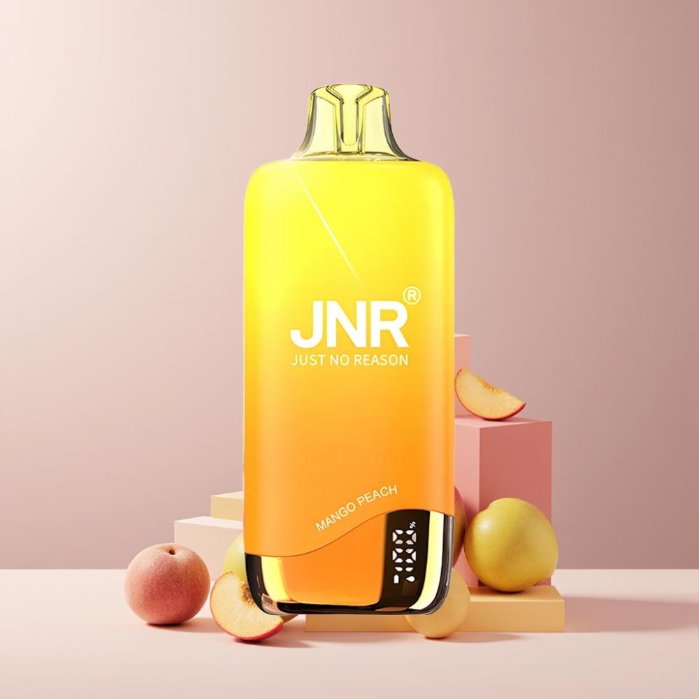 JNR Rainbow 10500 Puff Italia Ingrosso Disposable Vape Mango Pesca - 18ml, 0.8ohm, USB-C