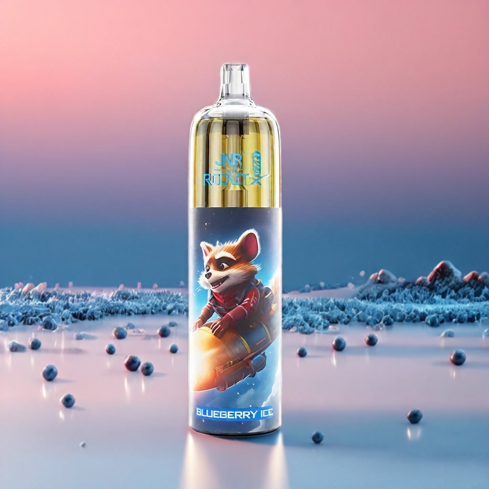 JNR Rocket X 12400 Puff Italia Ingrosso Mirtillo Ghiaccio - Compatto, Ricaricabile Type-C, 22ml E-liquid, 1.2 Ohm Bobina a maglie, 850mAh
