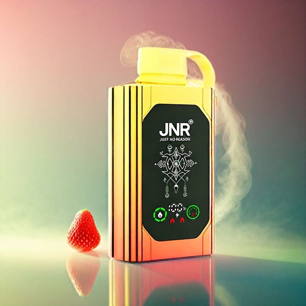 Italia Ingrosso JNR Shisha Box 20500 Puffs - Anguria Fragola Bubblegum, Display HD, Batteria 1000mAh, Carica Tipo-C