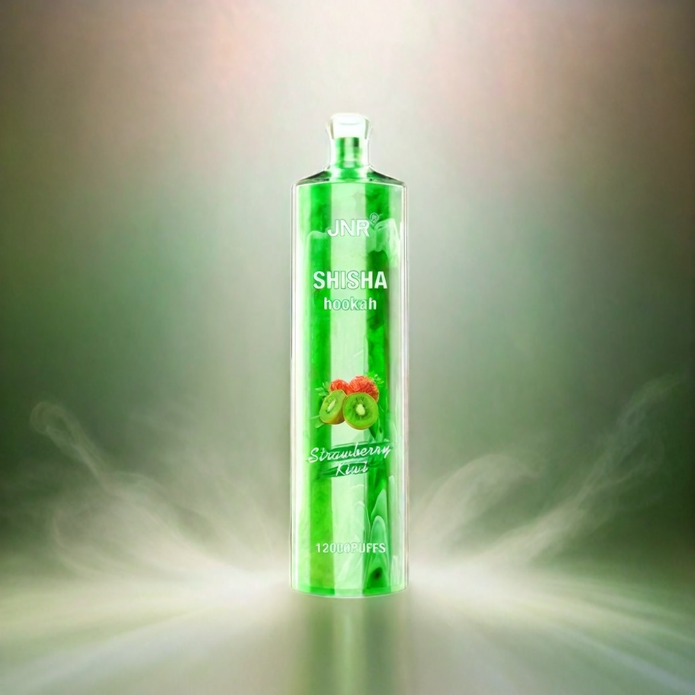 JNR Shisha Hookah Italia Ingrosso 12000 Puffs Fragola Kiwi 750mAh 24ml 0% 2% Nicotina Mesh 0.6 Ohm Type-C