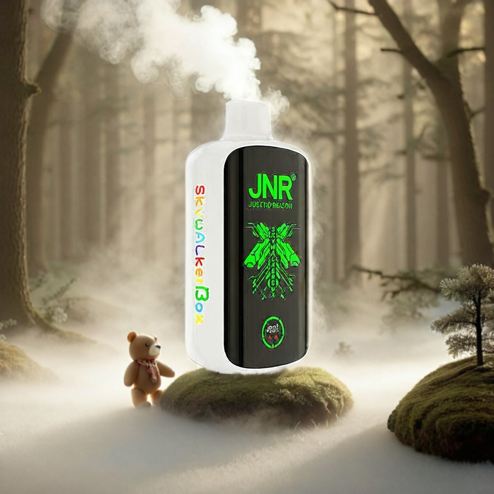 Italia Ingrosso JNR Skywalker Box 21000 Puffs Vape Orsetto Gommoso - 850mAh, 25ml, Bobina a doppia maglia, Ricarica Type-C, Display Intelligente